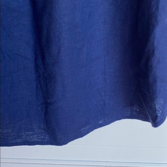 NWT VINEYARD VINES Off the Shoulder Top Navy XS - Picture 3 of 4